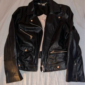 H&M leather jacket